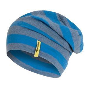 Čepice Sensor Merino Wool modrá pruhy 16200197